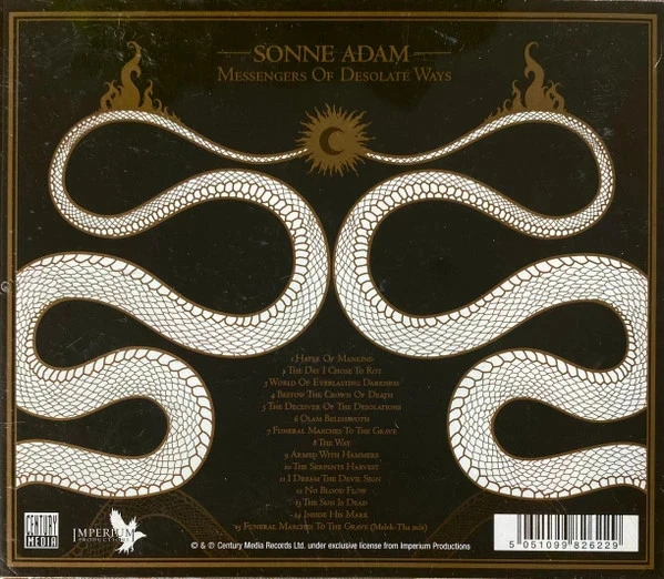 CD Sonne Adam "Messengers Of Desolate Ways" – photo 2